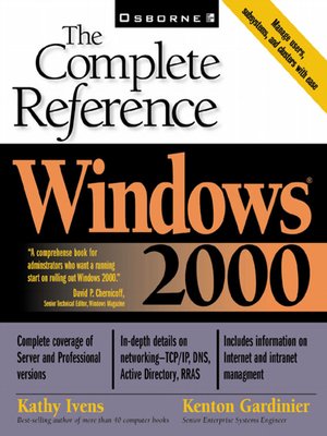 cover image of Windows 2000&#174;